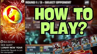 HOW TO PLAY NEW MODE? (WITH EXAMPLE) - MCOC LUNAR NEW YEAR