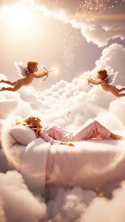☁️ ASMR CLOUD BED 💫 Woman Sinks Into the Clouds 😴🎧 #asmr #relaxationzone #satisfying
