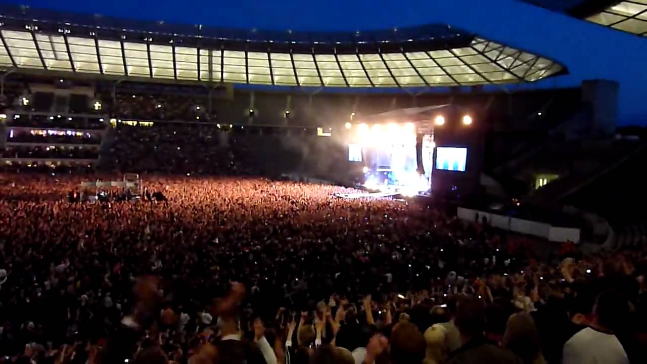 Depeche Mode Berlin 2009 Olympiastadion Enjoy the Silence ...