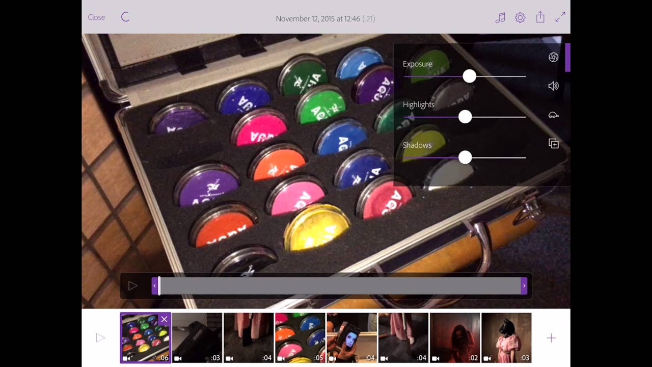 Adobe clip on the iPad pro - YouTube