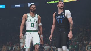 NBA BOSTON CELTICS vs DALLAS MAVERICKS [ NBA 2K24 GAMEPLAY  PS5 4K UHD] #nba