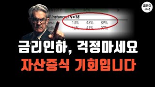 금리인하 시간이 왔습니다. 부자될 기회도 같이 왔습니다.