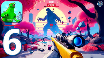 Giant Wanted - Gameplay Walkthrough Part 6 - New Update, New Weapons & Monsters (Android, iOS)