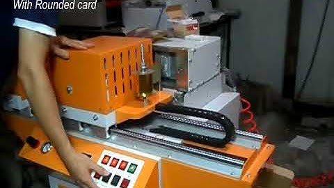 DL L210MT Card Edge Gilding Machine