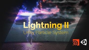 Procedural Lightning in Unity & Houdini Part II - Lightning Particle System setup in Unity