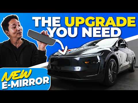 Every Tesla Owner Needs To See This! | E-Mirror Upgrade On Model Y Juniper