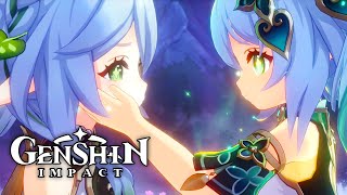 Rukkhadevata Sacrifice & Nahida Crying Cutscene [JP/ENG] | Genshin Impact 3.2 Archon Quest