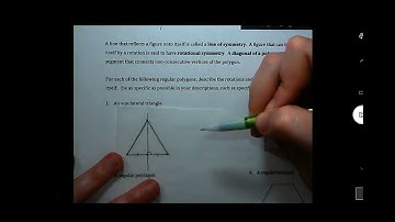 M2 U1 Lesson 6 Symmetries of Regular Polygons Summary Video