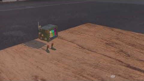 Robot animation walk cycle