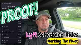 Working the Lyft Scheduled Rides Pivot | Uber Driver Lyft Driver by Vinny Kuzz 1,510 views 11 months ago 8 minutes, 28 seconds