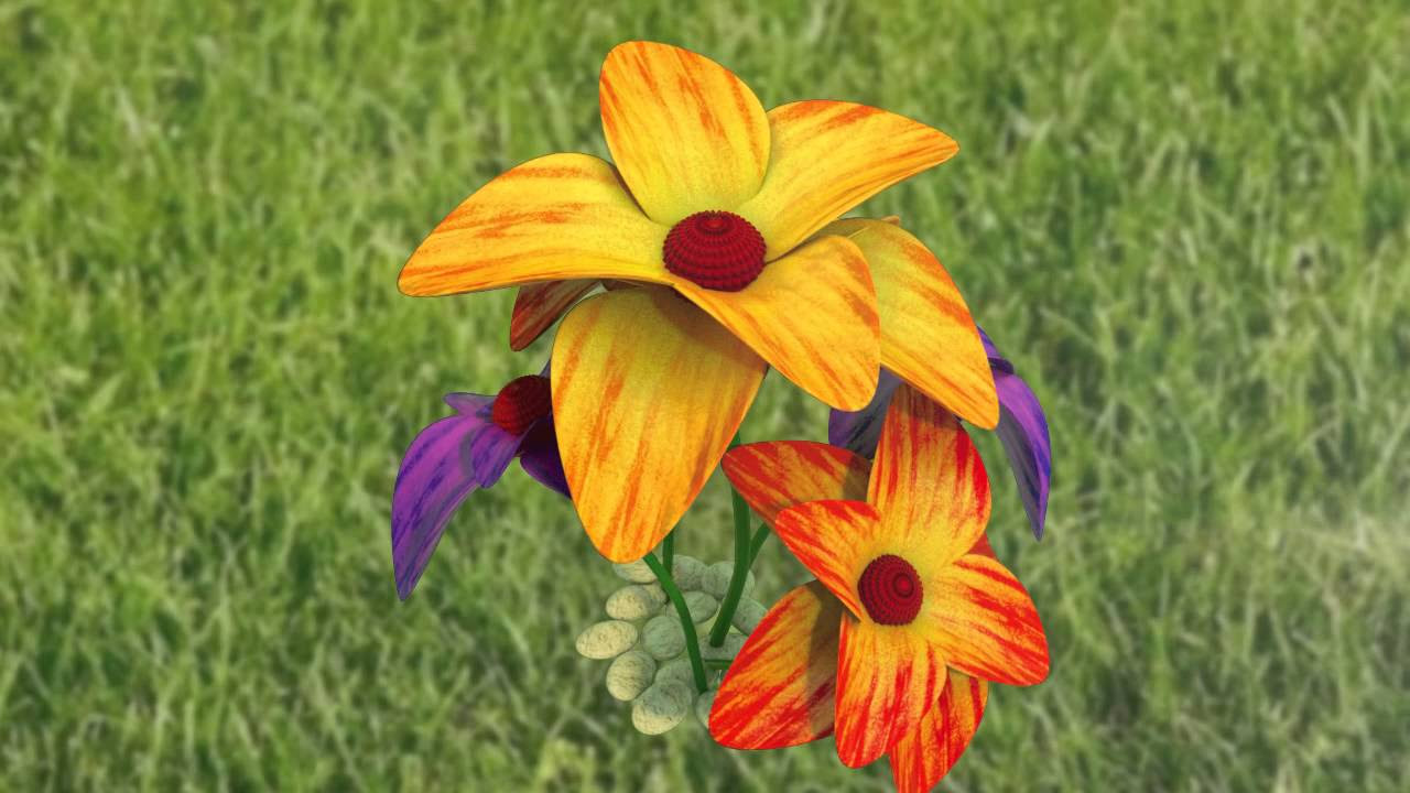 flores animadas