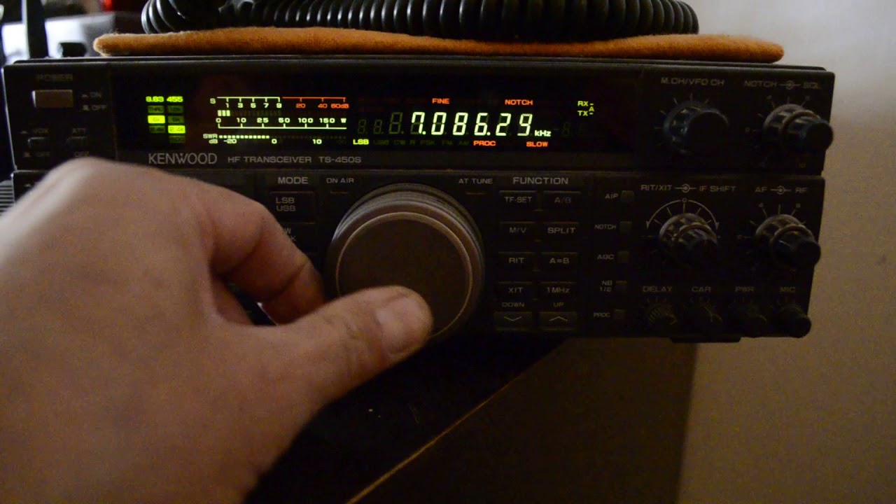 KENWOOD TS-450S - YouTube