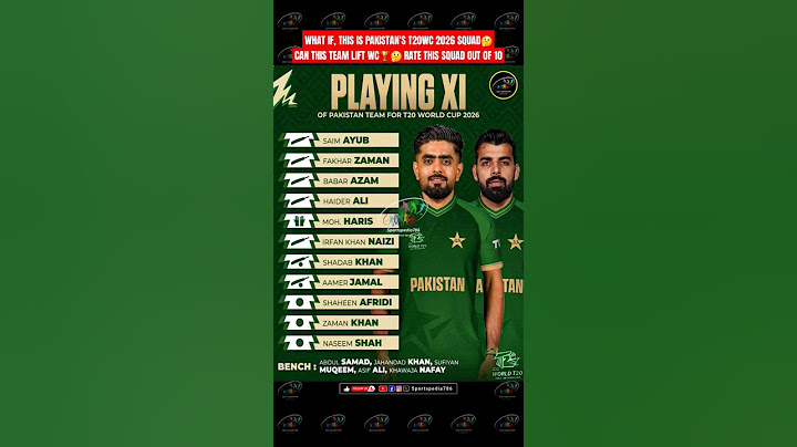 CAN PAK🇵🇰 THIS SQUAD WIN T20WC 2026🤔| #shorts #youtubeshorts #cricket #babarazam #ct2025 #shadabkhan
