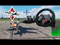 War Thunder Plane + Steering Wheel  Logitech G923 = Drift