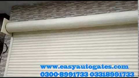 Automatic Aluminum Roller shutter Remote Control By Easyautogates.com