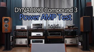 Dynaudio Compound3 Power Amp Comparison