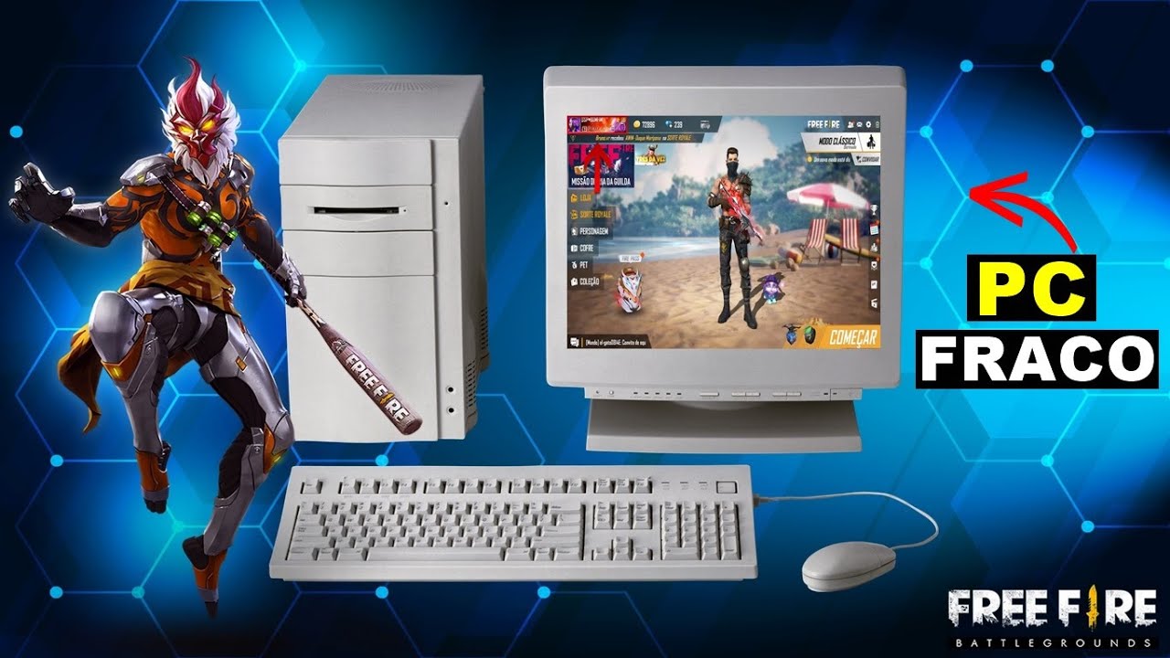 Conheça os 10 MELHORES EMULADORES para JOGAR FREE FIRE em PC FRACO