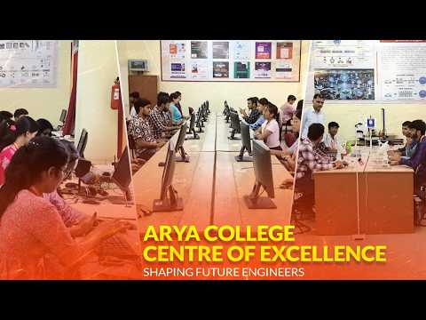 Arya College Centre of Excellence | Shaping Future Engineers - video from Arya College