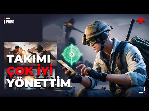 TAKIMI ÇOK İYİ YÖNETTİM [PUBG]