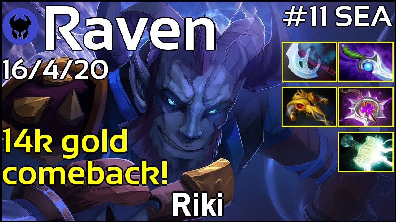 Raven [GeekFam] plays Riki!!! Dota 2 7.22