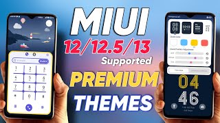 TOP 2 Premium Themes For MIUI 12/12.5/13 For This MONTH | Best Theme For Redmi Smartphones ⚡