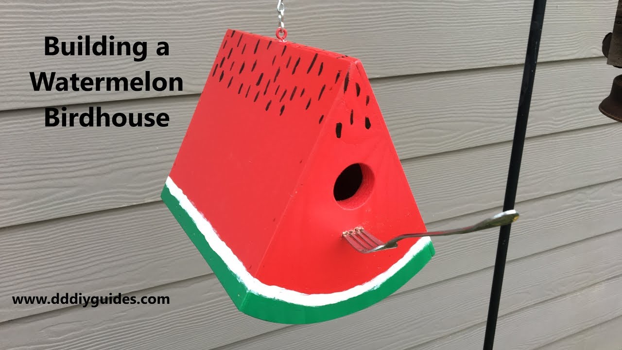 Watermelon Birdhouse