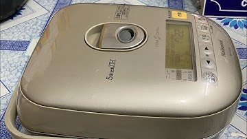 Nồi cơm Nhật National 5 bước nấu IH có cốc nước bù ẩm nấu cơm ngon