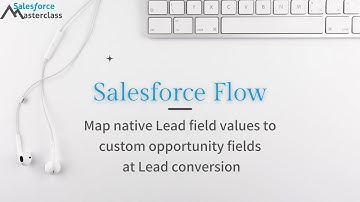 Map native lead fields to custom opp fields with Flow