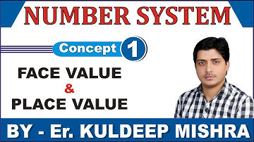 Number System (Face Value & Place Value) By Kuldeep MIshra