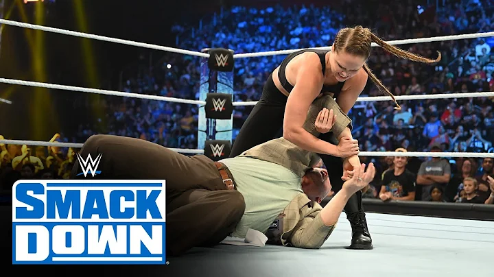 Ronda Rousey attacks WWE Official Adam Pearce: Sma...