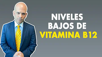 ¿Cómo sé si tengo un nivel bajo de vitamina B12?