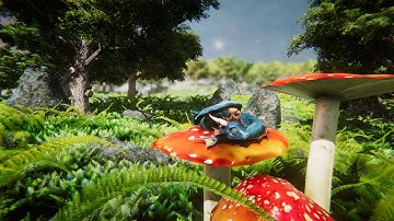 Toying with Unity lighting, shadows, and nature