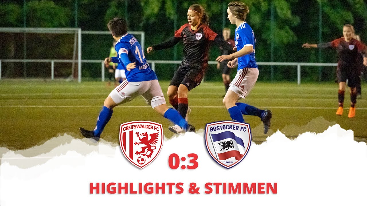 HIGHLIGHTS & STIMMEN | Greifswalder FC Frauen - Rostocker FC Frauen | Landespokal, Saison 2021/2022