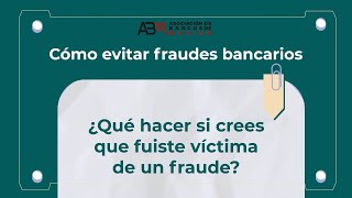 ¿Crees que fuiste víctima de fraude? Esto es lo que debes hacer