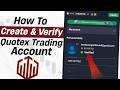 how to create and verify quotex trading account, quotex account signup