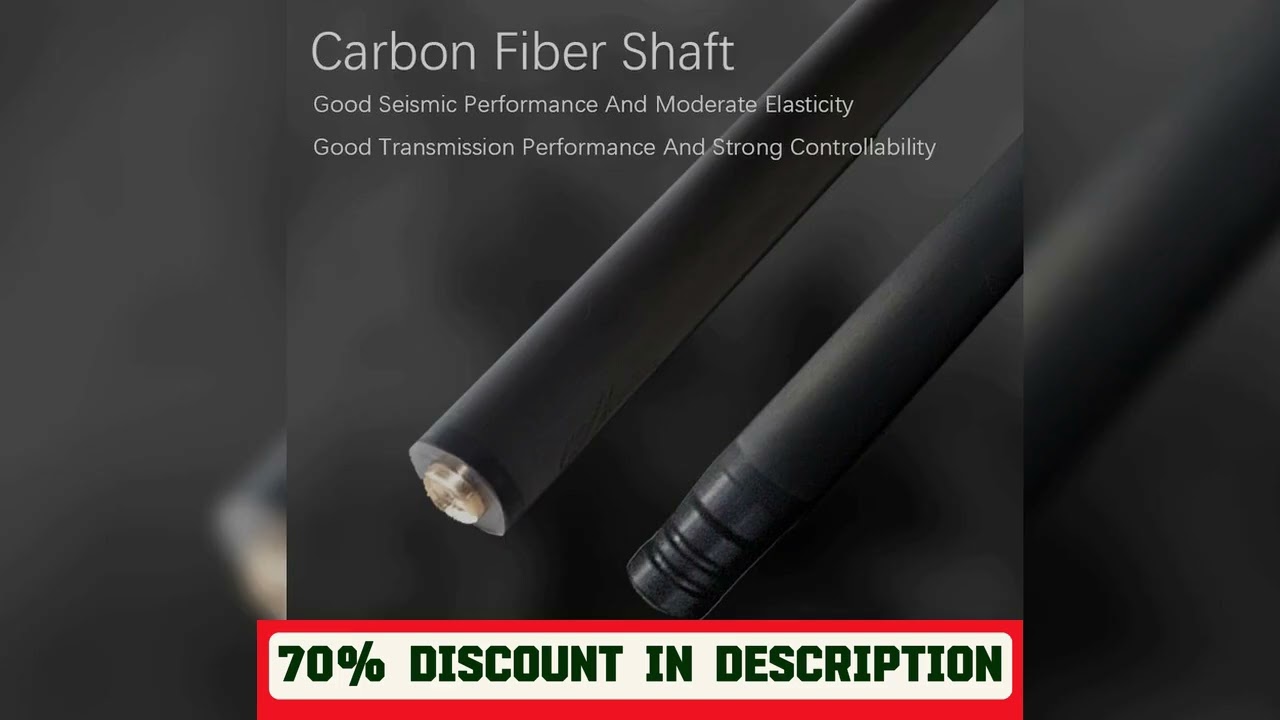 A must-have product! Billiard Cue Carbon Fiber Shaft Customized Factory Direct OEM Customized  Bla