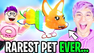 Can We Hatch The RAREST NEW PET EVER In ADOPT ME!? (COMMON TO LEGENDARY CHALLENGE)