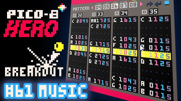 Breakout #61 - Music - Pico-8 Hero