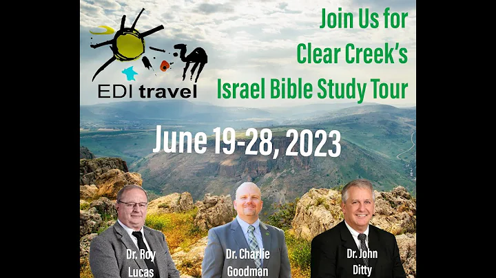 2023 Holy Land Bible Study Tour