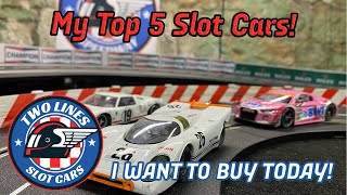 Top 5 Slot Cars... I WANT to buy!