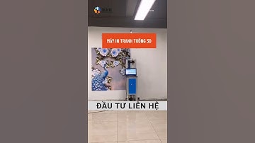 Vẽ tranh tường đôi công phượng bằng máy in tranh tường 3D UV #shorts