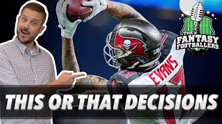 Fantasy Football 2019 - This-or-That ADP Game + Tough Decisions - Ep. #721