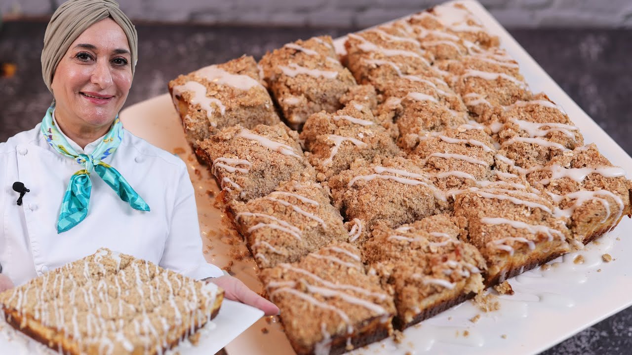 تشيز كيك بالتفاح بطعم خطير ولذيذ كتييير | منال العالم