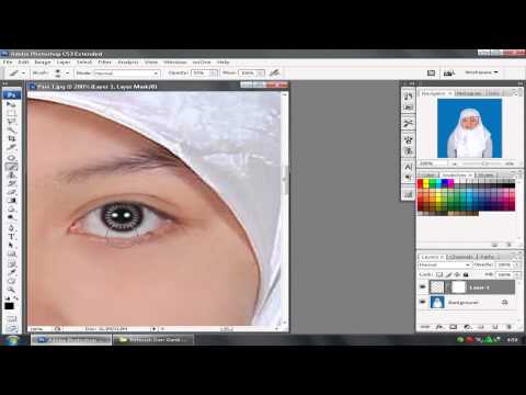 tutorial photoshop cs bahasa indonesia menghaluskan wajah dan menambah soft lens