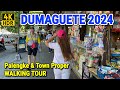 Dumaguete city virtual tour 4k   walking streets food market  dumaguete boulevard  philippines