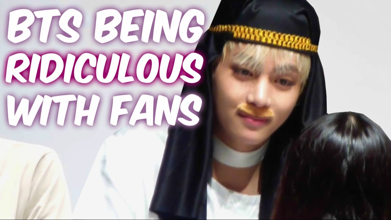 BTS Cute & Funny Moments with Fans! - YouTube