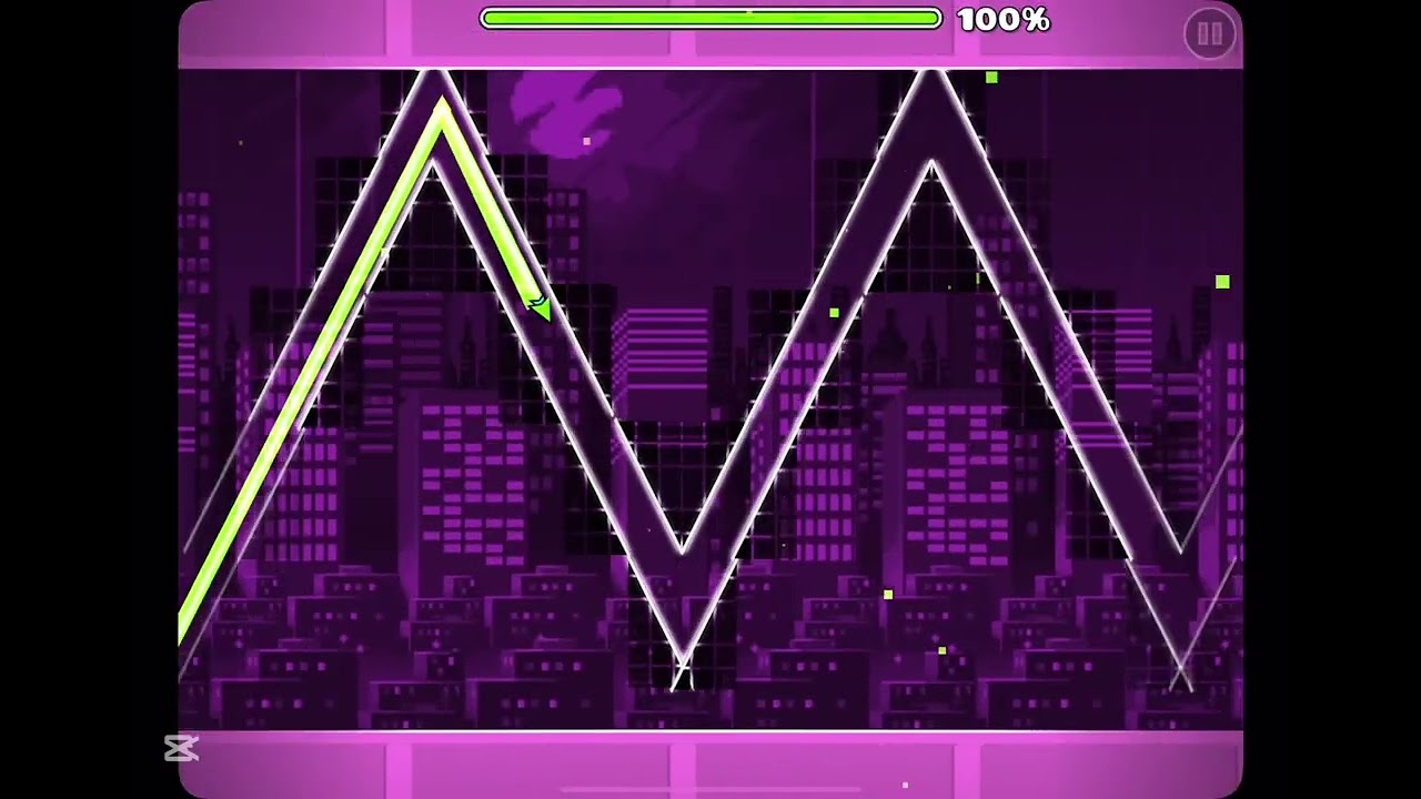 Showcase of my gd (geometry dash) level 