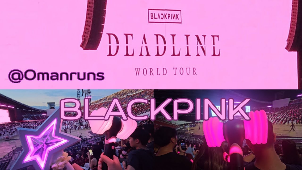 BLACKPINK DEADLINE THAILAND 2025 | @Omanruns 