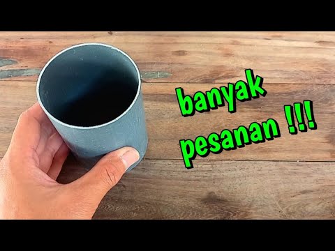 IDE USAHA RUMAHAN❗️kerajinan dari pipa paralon pvc