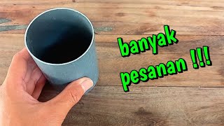 IDE USAHA RUMAHAN❗️kerajinan dari pipa paralon pvc